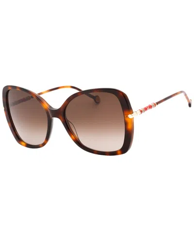 Carolina Herrera Women's Ch 0025/s 58mm Sunglasses In Brown