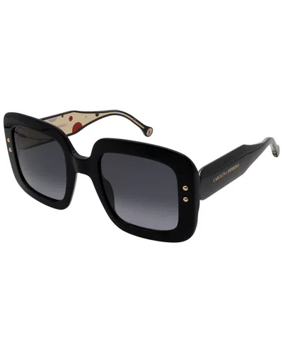 Carolina Herrera Women's Ch0010/s 52mm Sunglasses In Black