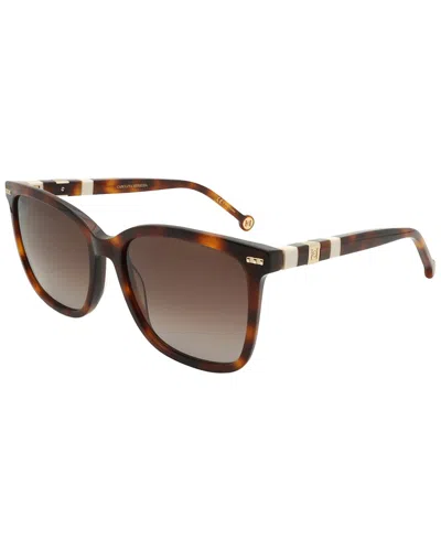 Carolina Herrera Women's Ch0045/s 57mm Sunglasses In Brown