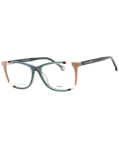 Carolina Herrera Women's Ch0066 55mm Optical Frames In Brown