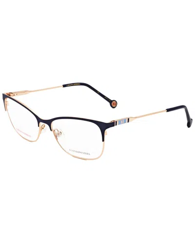 Carolina Herrera Women's Ch0074 53mm Optical Frames In Black