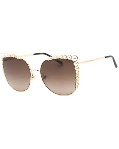 Carolina Herrera Women's Her 0076/s 58mm Sunglasses In Gold