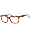 Carolina Herrera Demo Square Ladies Eyeglasses Her 0147 0c8c 54 In Red
