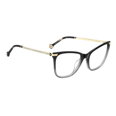 Carolina Herrera Women's Her 0287-g Asian Fit Eyeglasses Frame In Edm Brown/tortoise In Gray