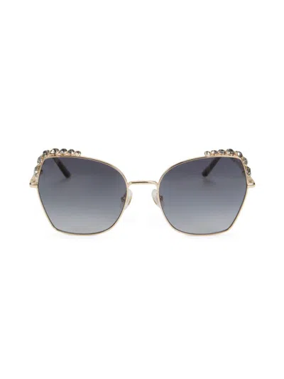 Carolina Herrera Women's Her 59mm Cat-eye Sunglasses In Gold