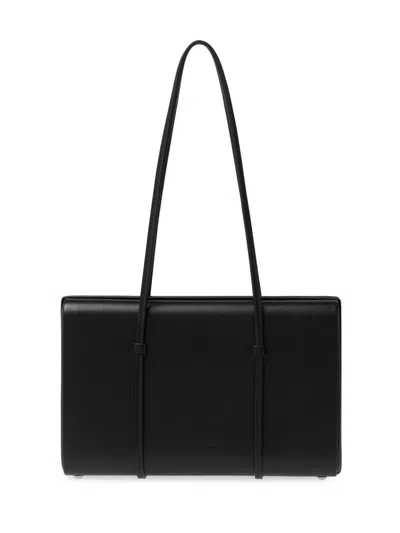 Carolina Herrera Women's Luci Leather Shoulder Bag In Black