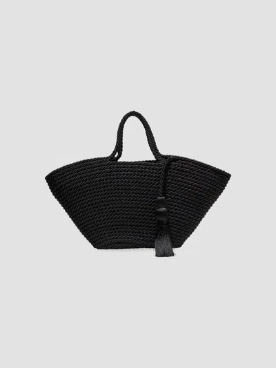 Carolina Herrera Women's Lupe Small Rope Tote Bag In Black