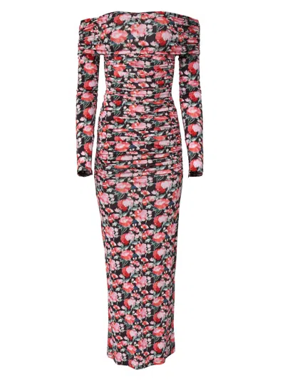 Carolina Herrera Women's Ruched Floral Off-the-shoulder Gown In Multi