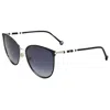 Carolina Herrera Women's Ch 0029/s Rhl 60mm Sunglasses In Black