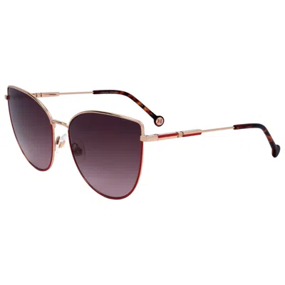 Carolina Herrera Women's Sunglasses In Gold