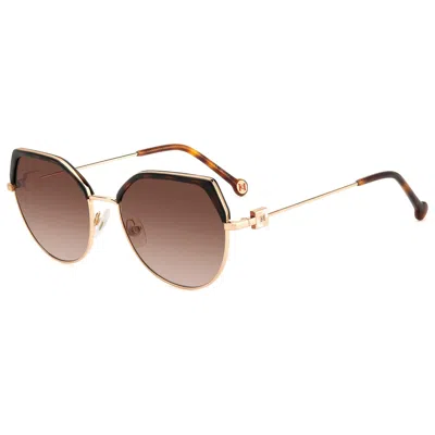 Carolina Herrera Women's Sunglasses In Gold