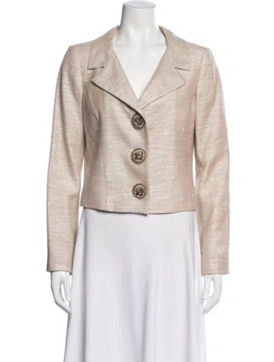 Pre-owned Carolina Herrera Wool Blazer