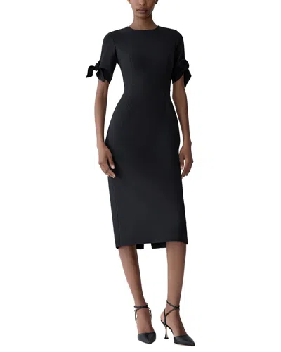 CAROLINA HERRERA CAROLINA HERRERA WOOL-BLEND MIDI DRESS