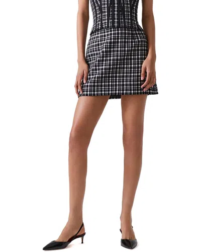 Carolina Herrera Wool-blend Mini Skirt In Black