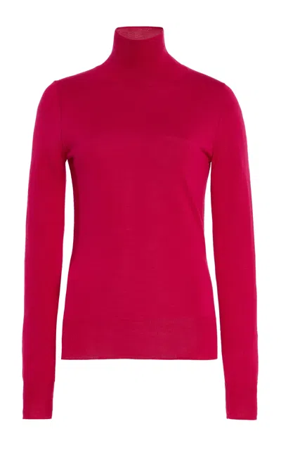 Carolina Herrera Wool-cashmere Turtleneck Sweater