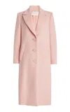 Carolina Herrera Wool Coat In Pink