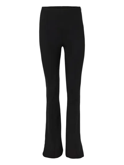 Carolina Herrera Wool Trousers In Black