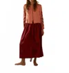 Carolina K Ali Embroidered Sleeves Jacket In Pink In Pink