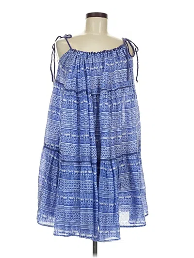 Pre-owned Carolina K Casual Dress In Blue