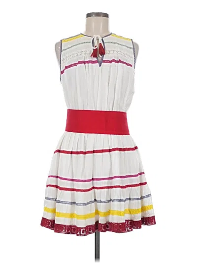 Pre-owned Carolina K Casual Dress In White
