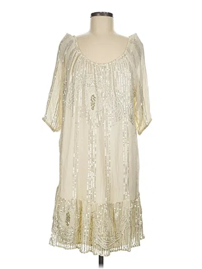 Pre-owned Carolina K Cocktail Dress In Ivory