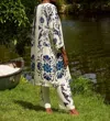 Carolina K Eros Coat In White In White