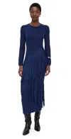 Carolina K Hunter Dress Navy In Blue