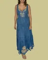 Carolina K Kuna Dress In Denim