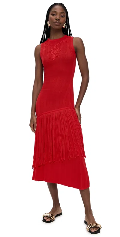 Carolina K Lima Dress Red