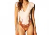 Carolina K Liset One Piece Swimsuit In Ocean Cream In Neutral