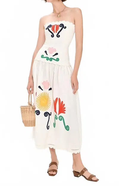 Carolina K Malla Dress In Off White