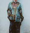 Carolina K Pampa Poncho In Multi In Multi