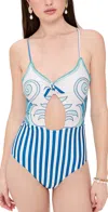 Carolina K Roxxi Once Piece Striped Tiles
