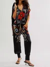 Carolina K Sera Jumpsuit In Scrolls Black