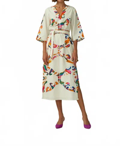 Carolina K Women's Calliope Kaftan Dress In Sugar Sizzle In Multi