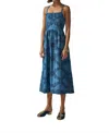 Carolina K Women's Della Dress In Tencel Denim In Blue