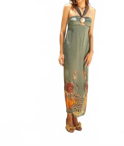 Carolina K Women's Rea Dress In Coral Reef In Green