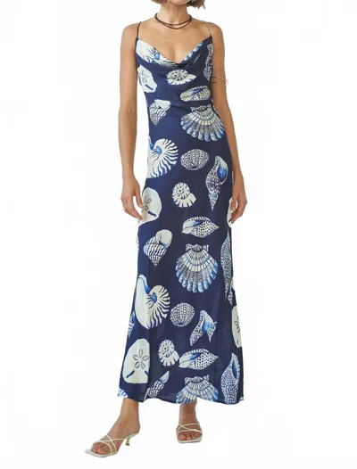 Carolina K Women's Slip Dress In Felicity Shell In Animal Print