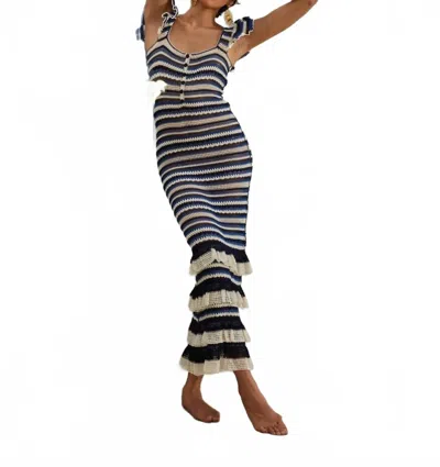 Carolina K Women's Striped Dress In Blue