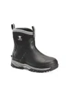 Carolina Men's 7" Mud Jumper Slip On Rubber Boots In Black