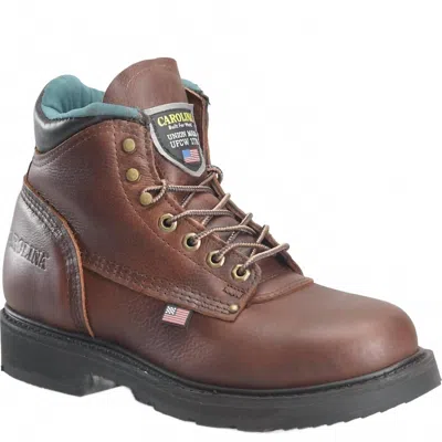 Carolina Men's Sarge 6" Soft Toe Made Usa Work Boot In Brown In Multi