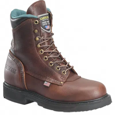 Carolina Men's Sarge Hi Soft Toe Made Usa Work Boot In Brown