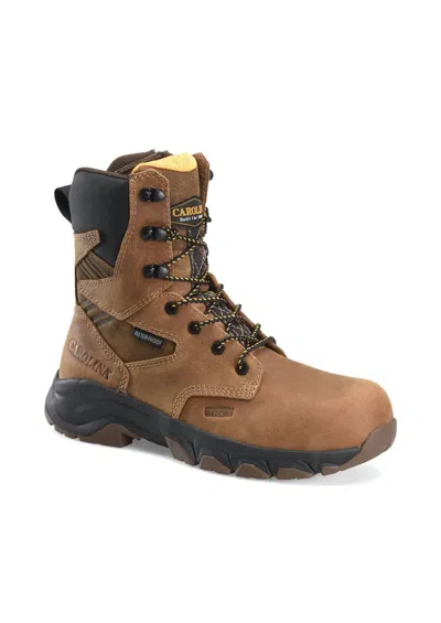 Carolina Men's Subframe Waterproof Work Boots In Brown