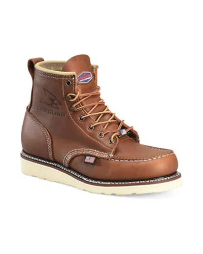 Carolina Men's Wedge Sole Moc Toe Work Boots In Multi