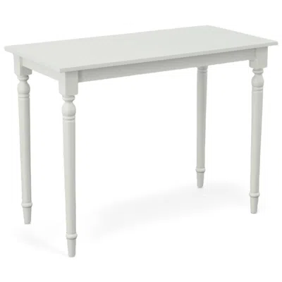 Carolina Preserves Hawthorne 48" Wide Antique White Counter Table
