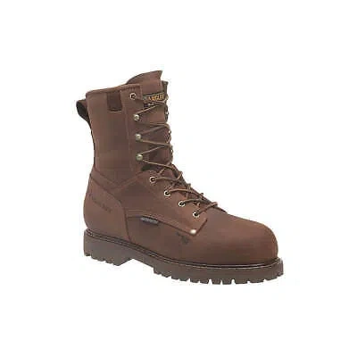 Pre-owned Carolina Shoe Ca9028 8-inch Work Boot,e,10,brown,pr 34wj27