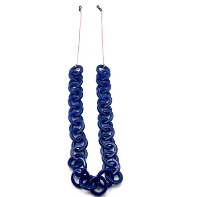 Caroline Abram Catenina Occhiali Carolin Abram In Blue