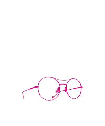 Caroline Abram Geometric Flat Lens In Yellow