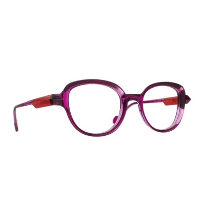 Caroline Abram Milly 317 Purple Red Glasses