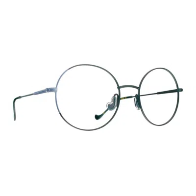 Caroline Abram Venusia Round Optical Frames With Harmonious Lines In Black